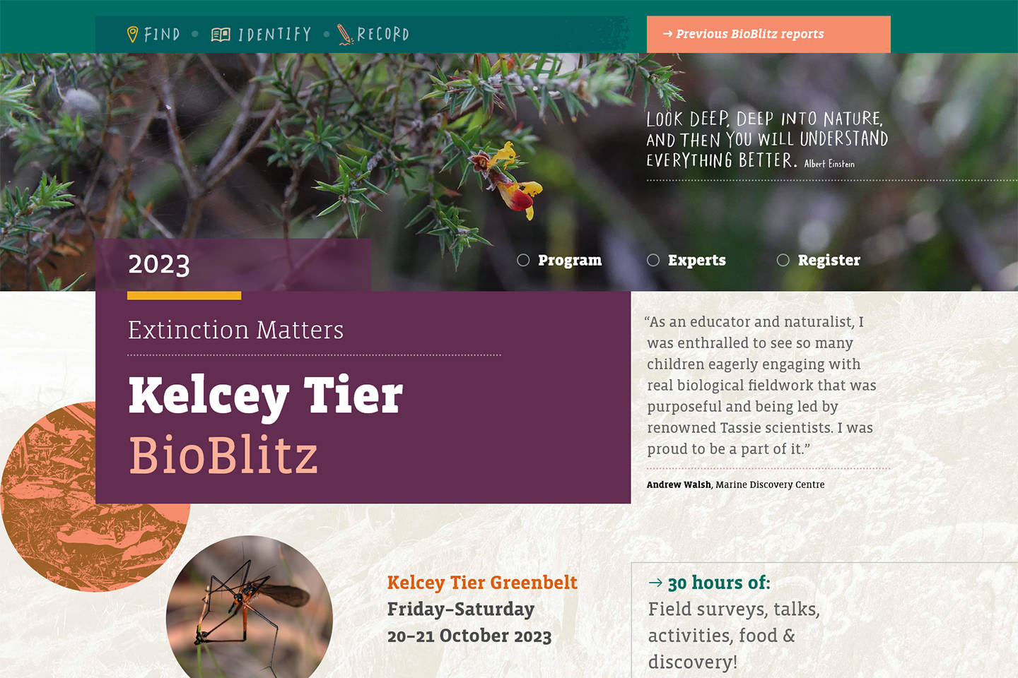 Extinction Matters BioBlitz