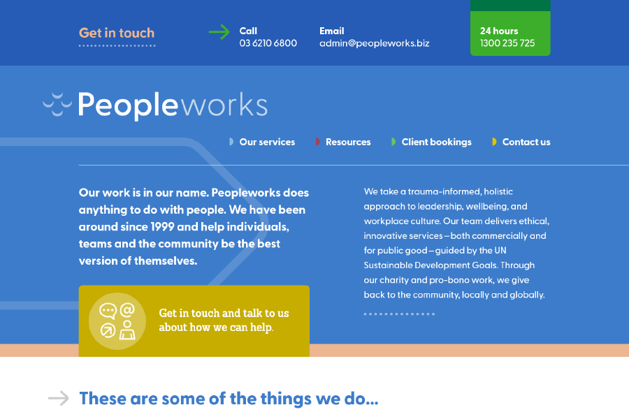 Peopleworks desktop view